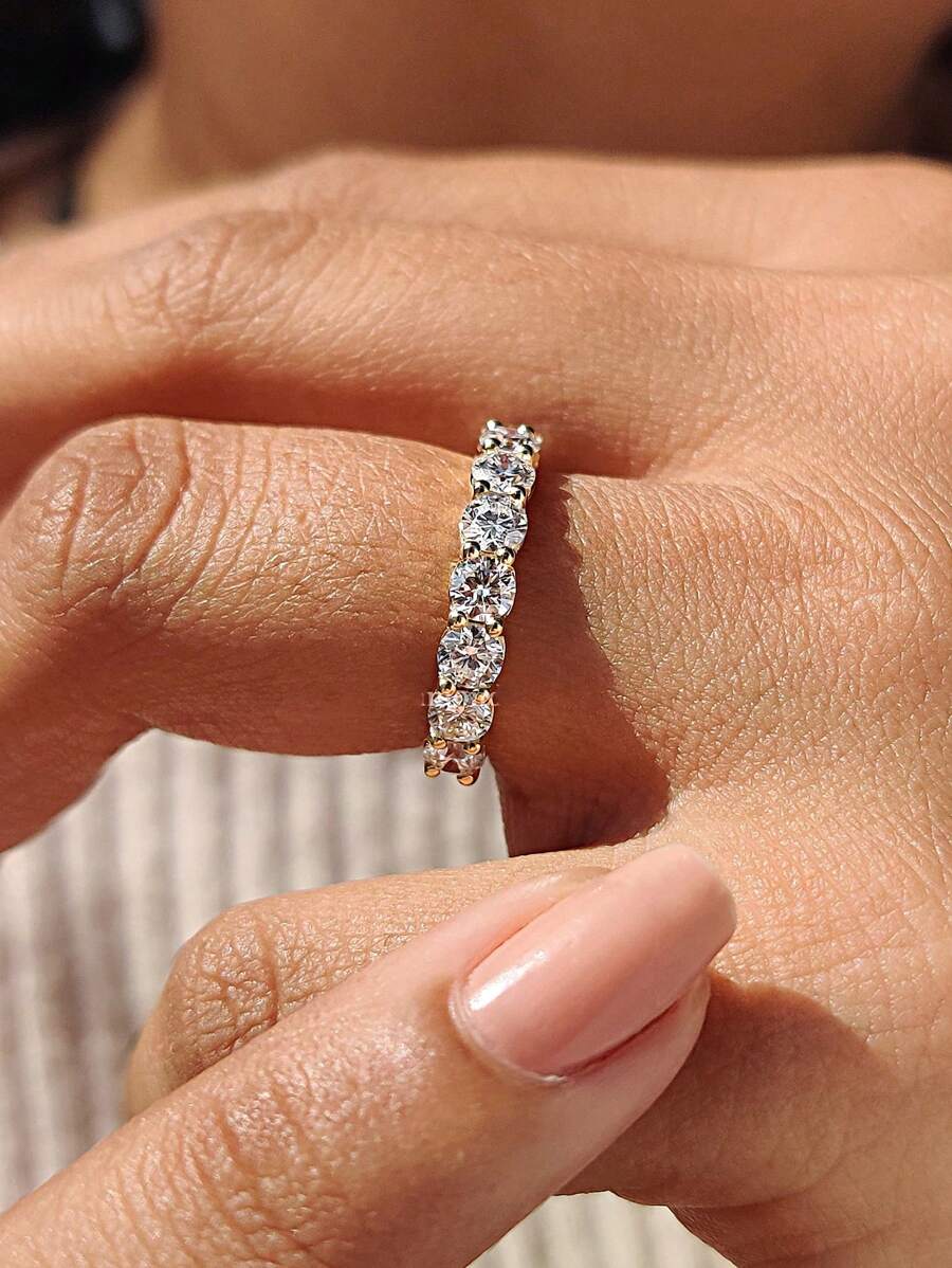 Eterna Moissanite Ring