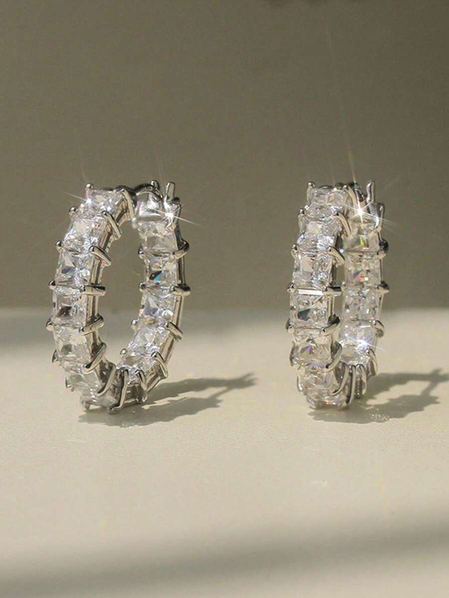 Celeste Crystal Drop Earrings