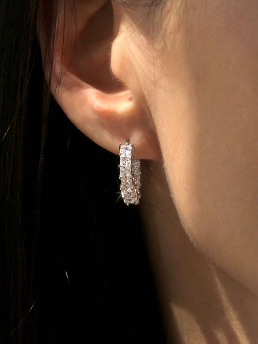 Celeste Crystal Drop Earrings