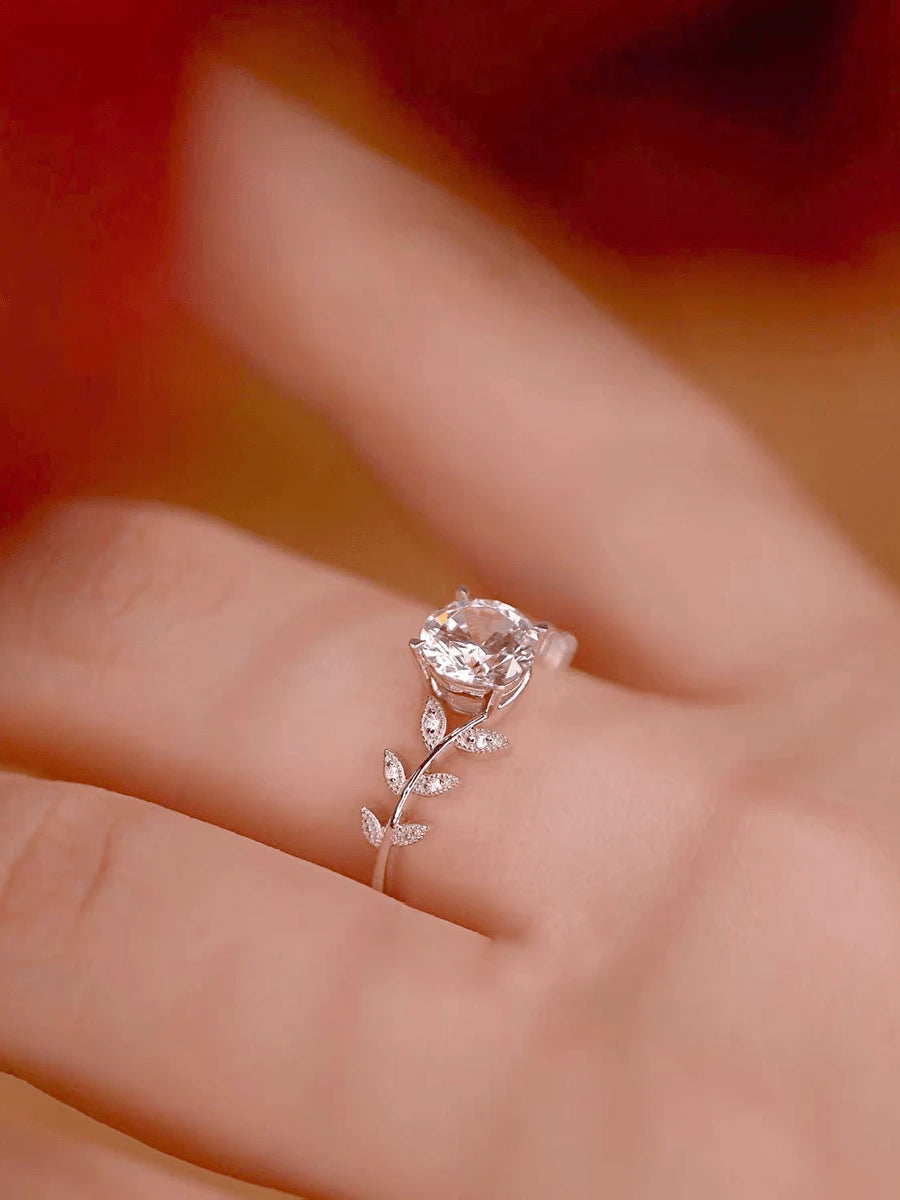 Fleur Éternelle Sterling Silver Ring