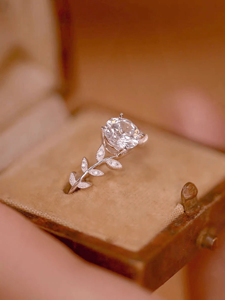 Fleur Éternelle Sterling Silver Ring