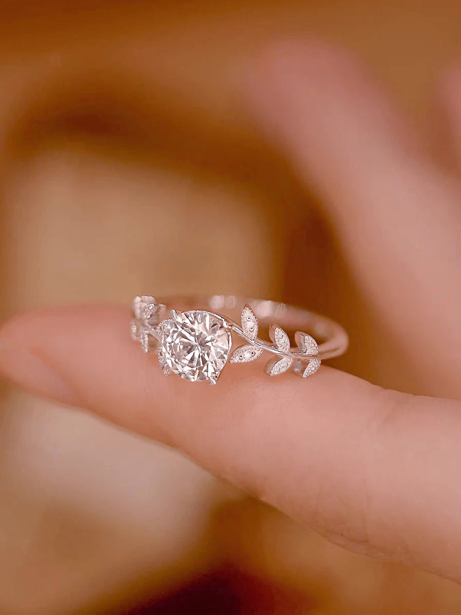 Fleur Éternelle Sterling Silver Ring
