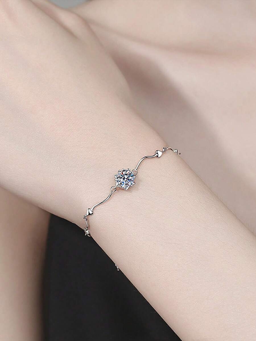 Aurelia Moissanite Tennis Bracelet