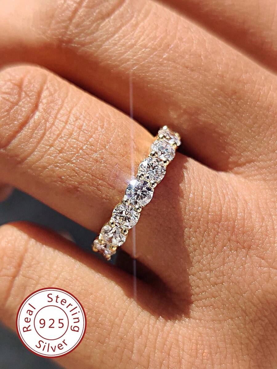 Eterna Moissanite Ring