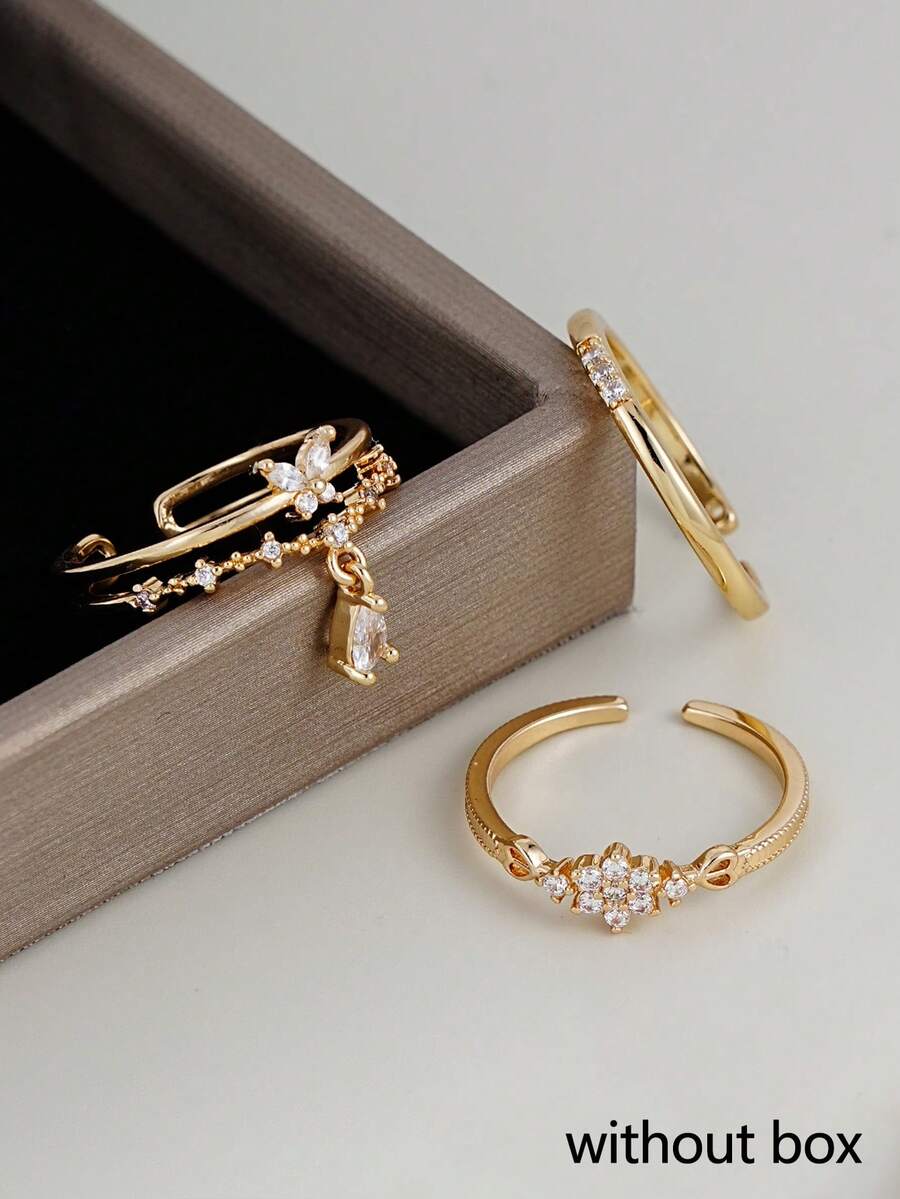 Éclat Bloom Ring Set