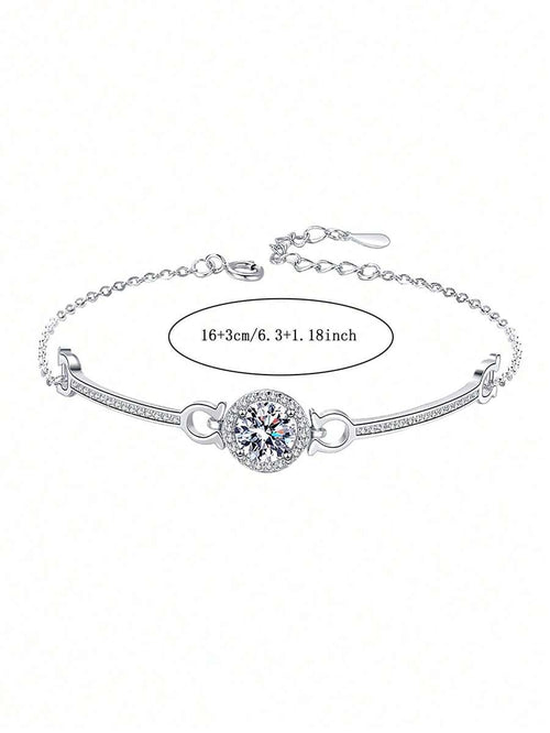 Almas Moissanite Tennis Bracelet