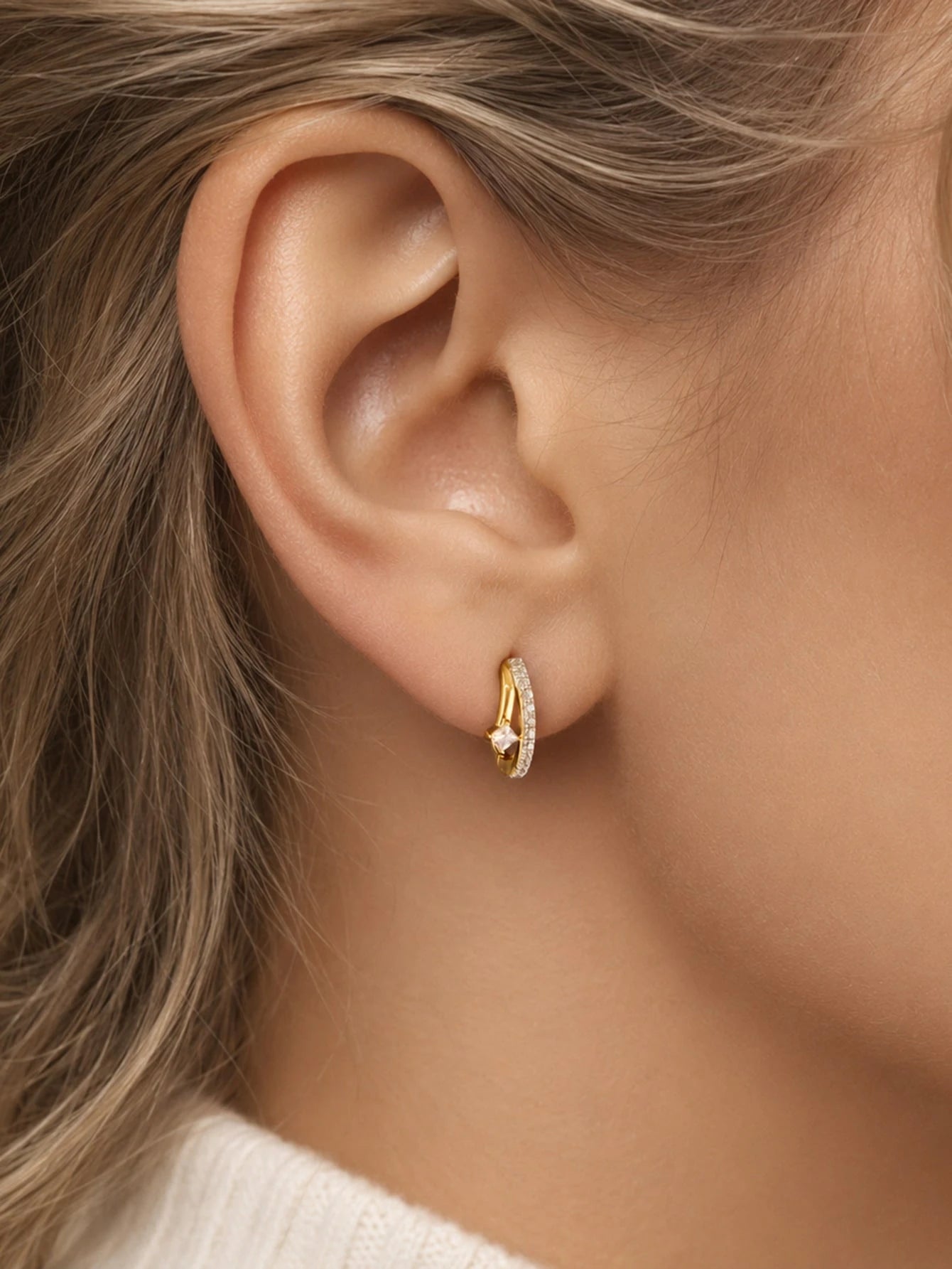 Nova Geometric Ear Cuff